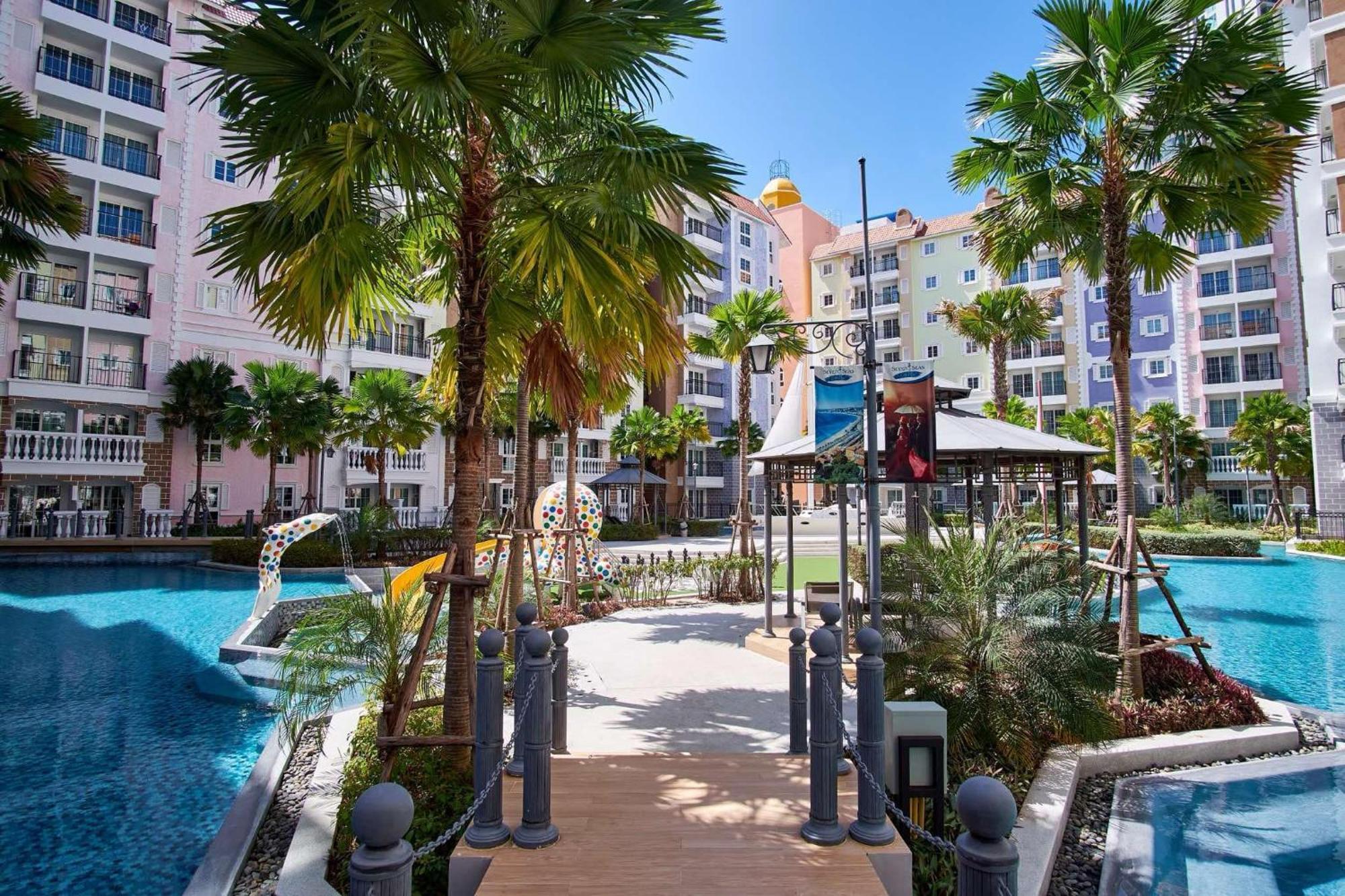 Seven Seas Cote De Azur Hotel Na Chom Thian Eksteriør billede