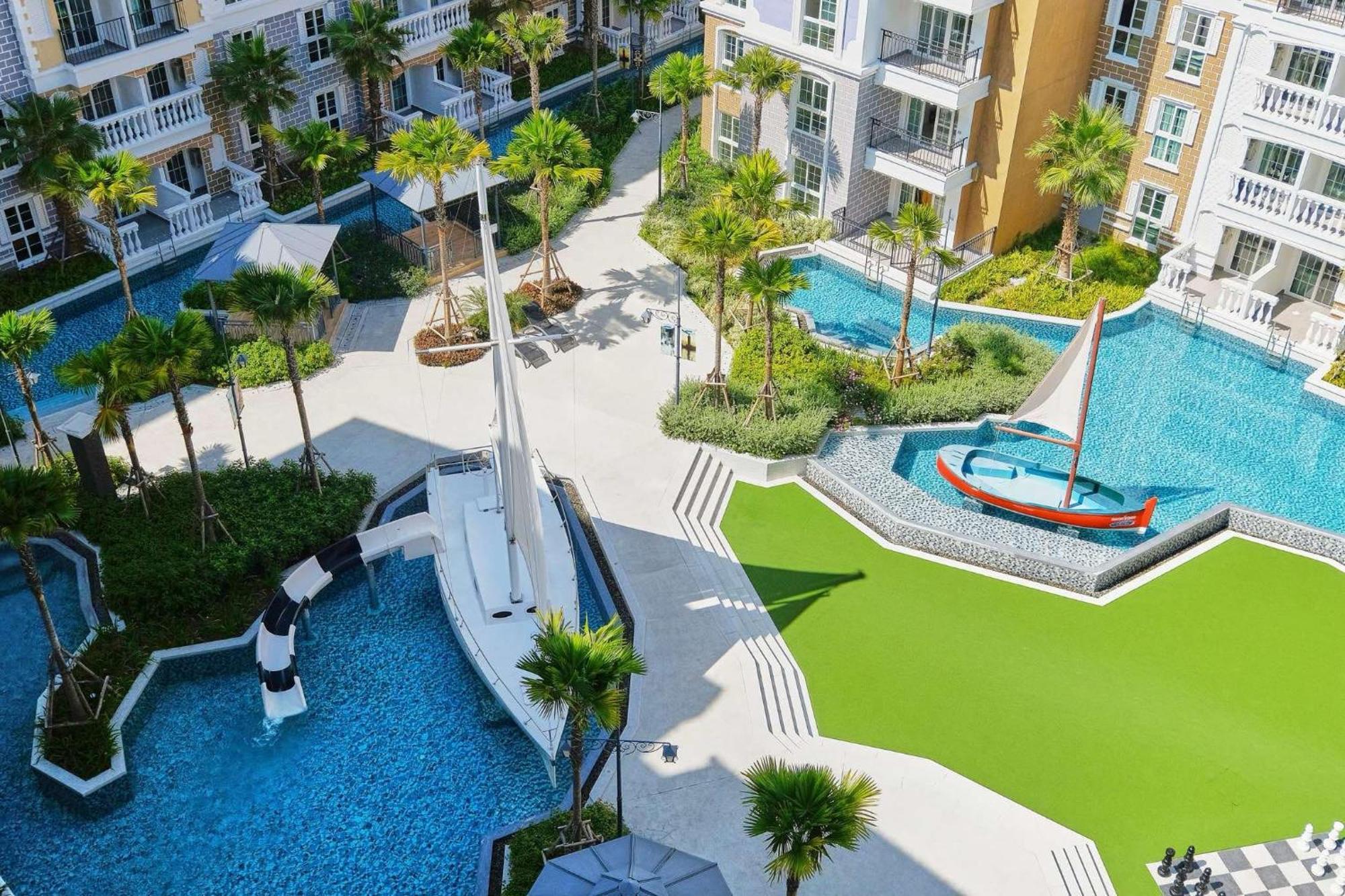 Seven Seas Cote De Azur Hotel Na Chom Thian Eksteriør billede