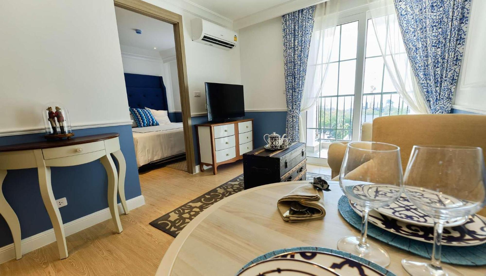 Seven Seas Cote De Azur Hotel Na Chom Thian Eksteriør billede