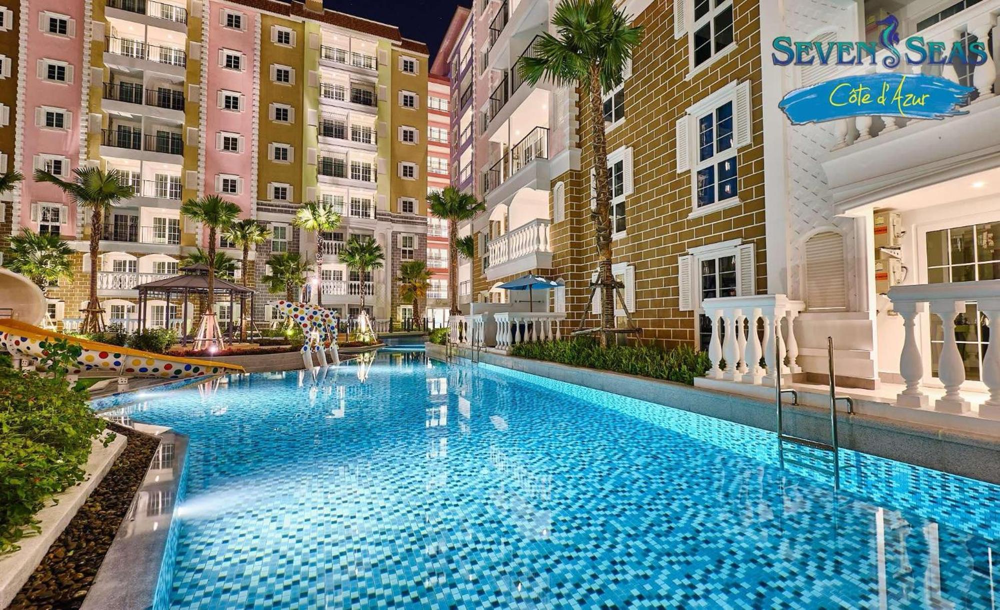 Seven Seas Cote De Azur Hotel Na Chom Thian Eksteriør billede