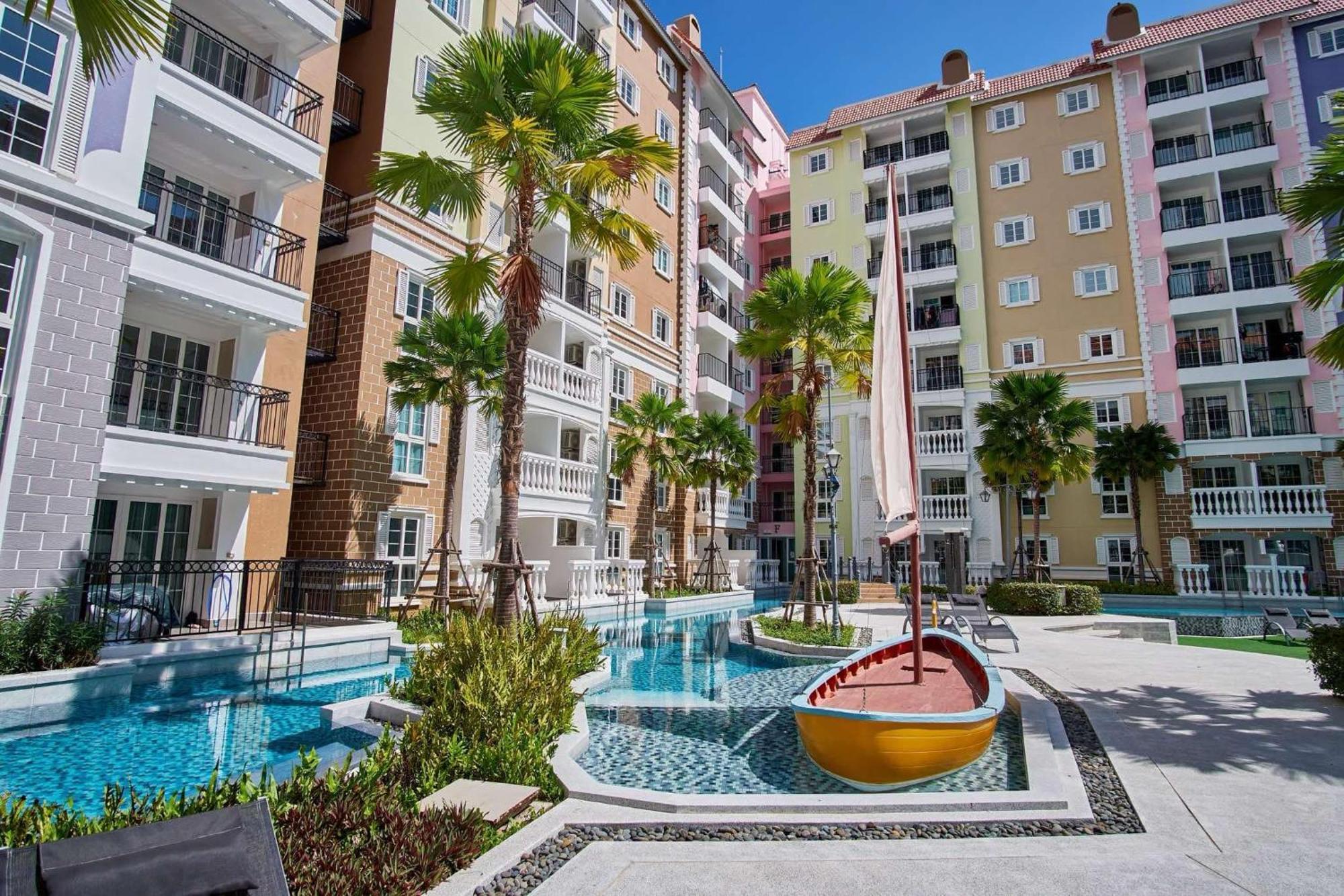 Seven Seas Cote De Azur Hotel Na Chom Thian Eksteriør billede