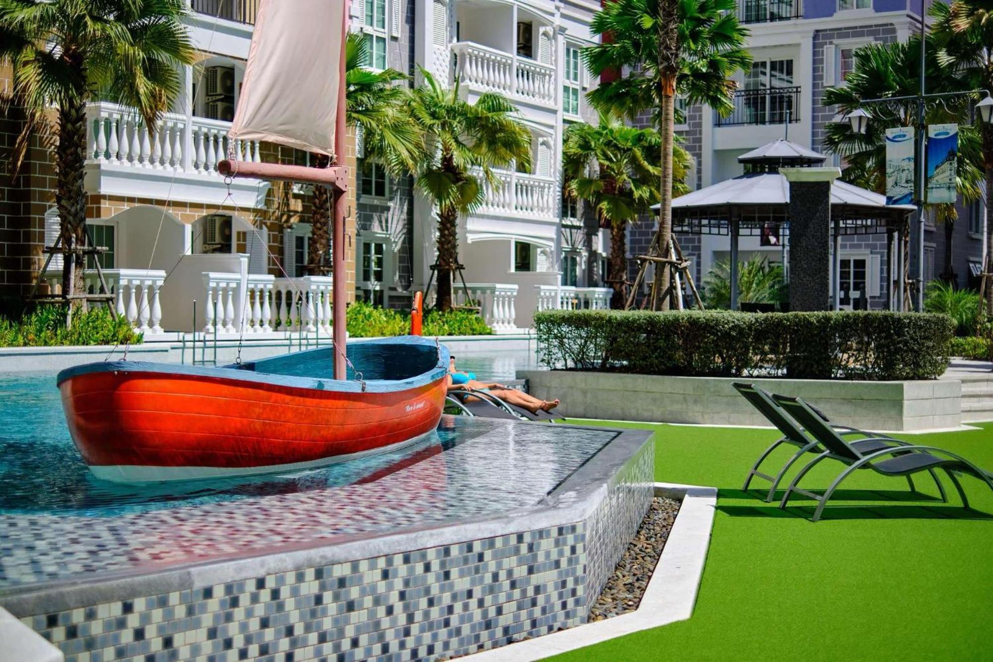 Seven Seas Cote De Azur Hotel Na Chom Thian Eksteriør billede