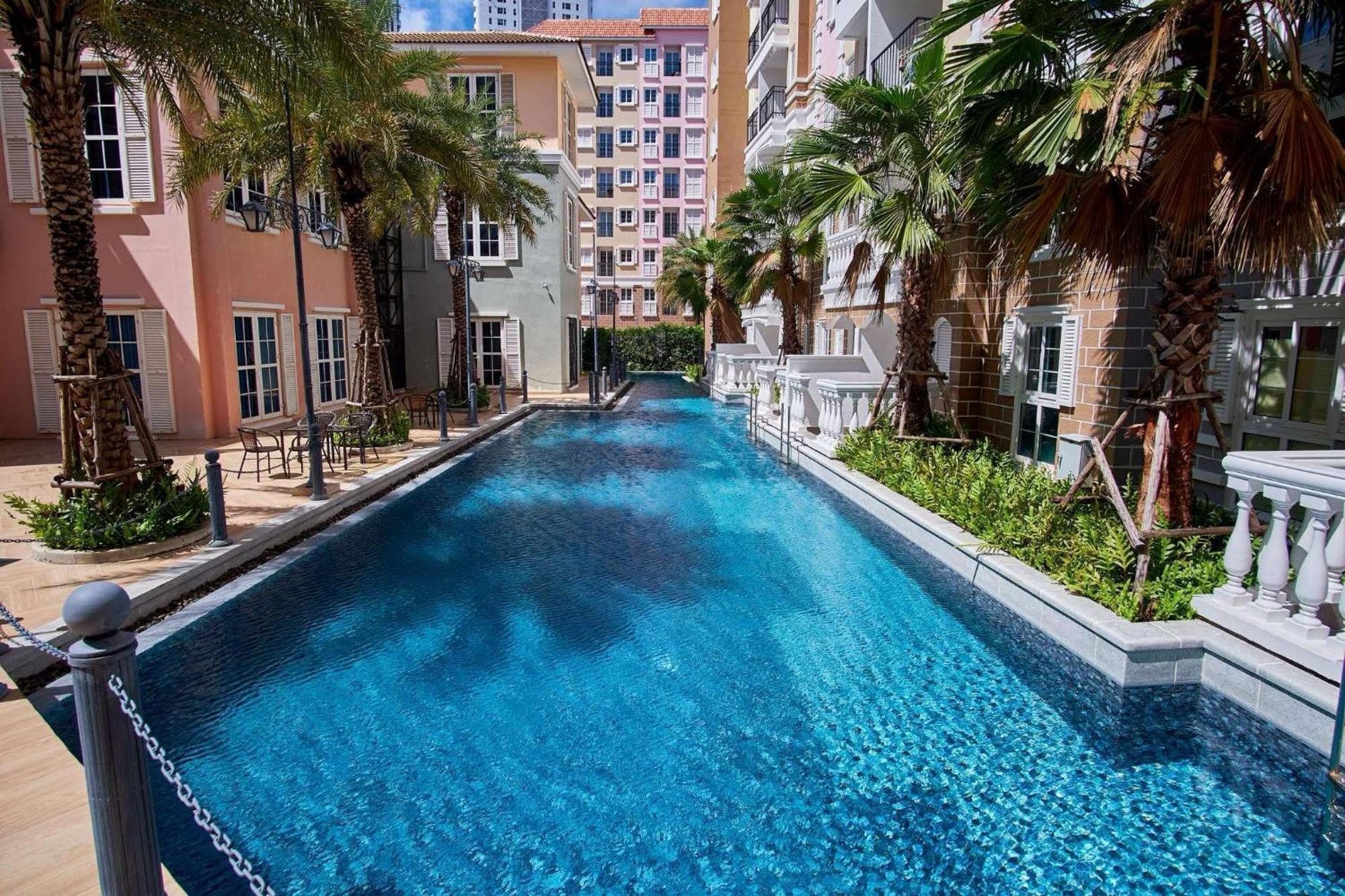 Seven Seas Cote De Azur Hotel Na Chom Thian Eksteriør billede