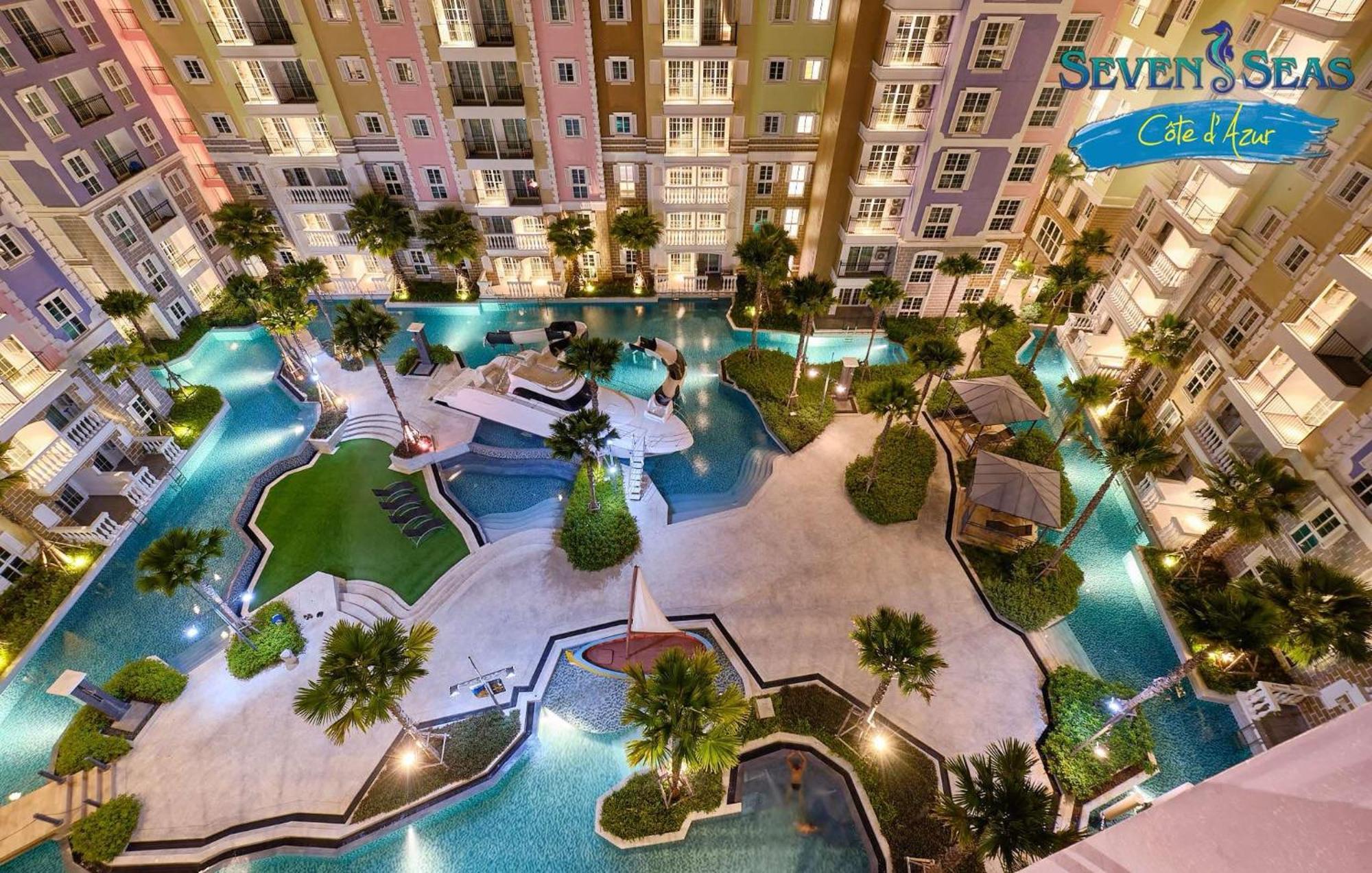 Seven Seas Cote De Azur Hotel Na Chom Thian Eksteriør billede